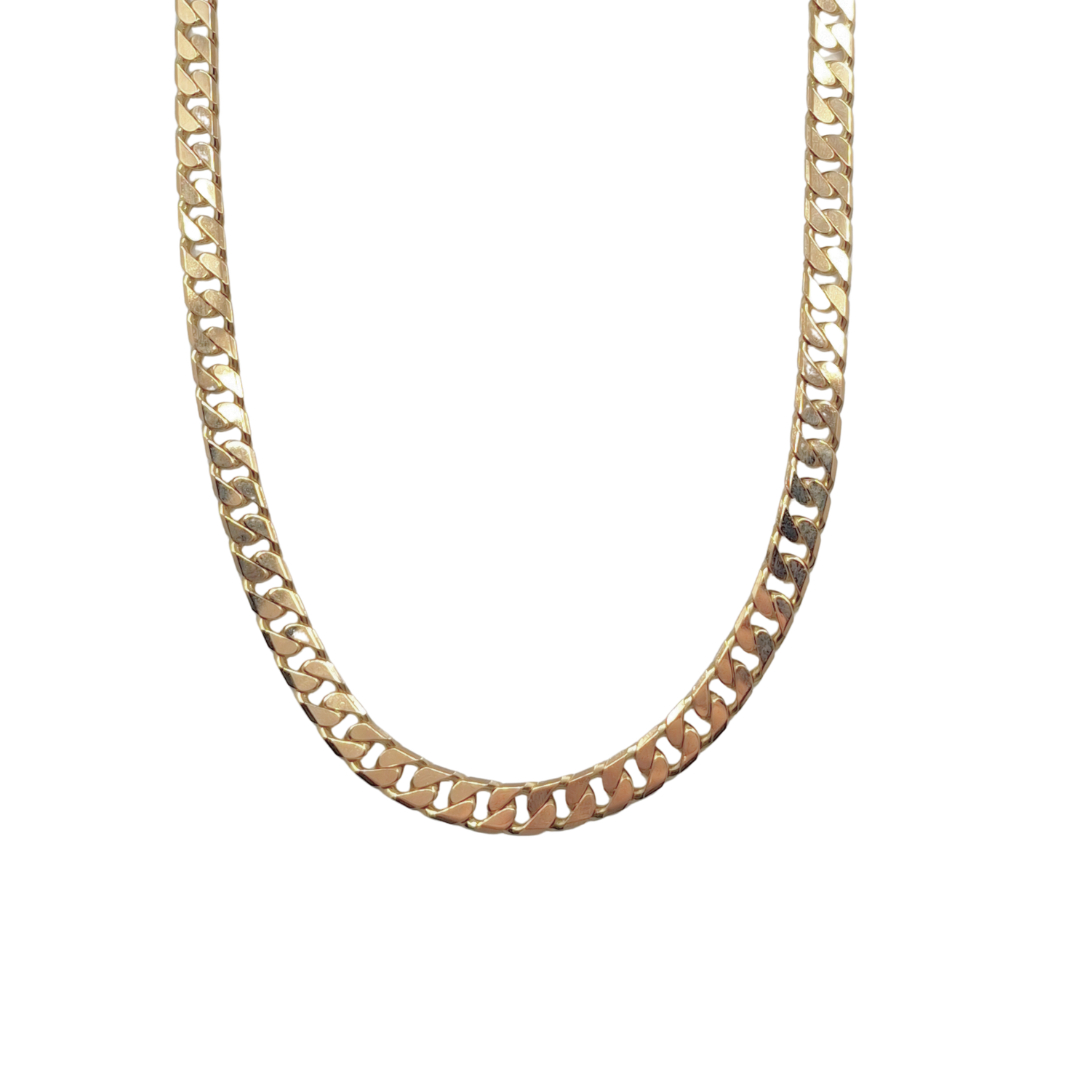 9ct Yellow Gold Curb Chain 24"