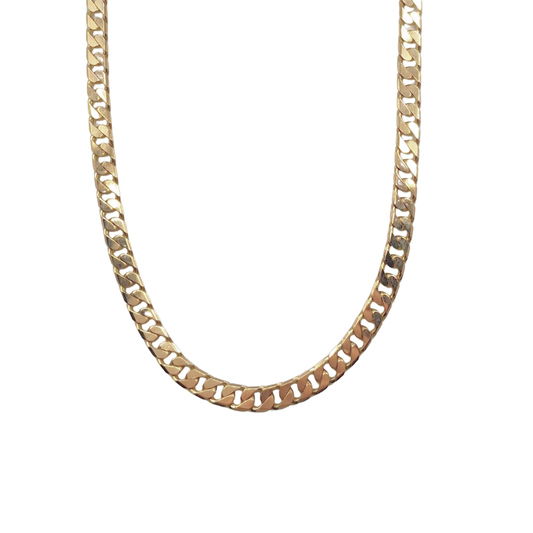 9ct Yellow Gold Curb Chain 24"