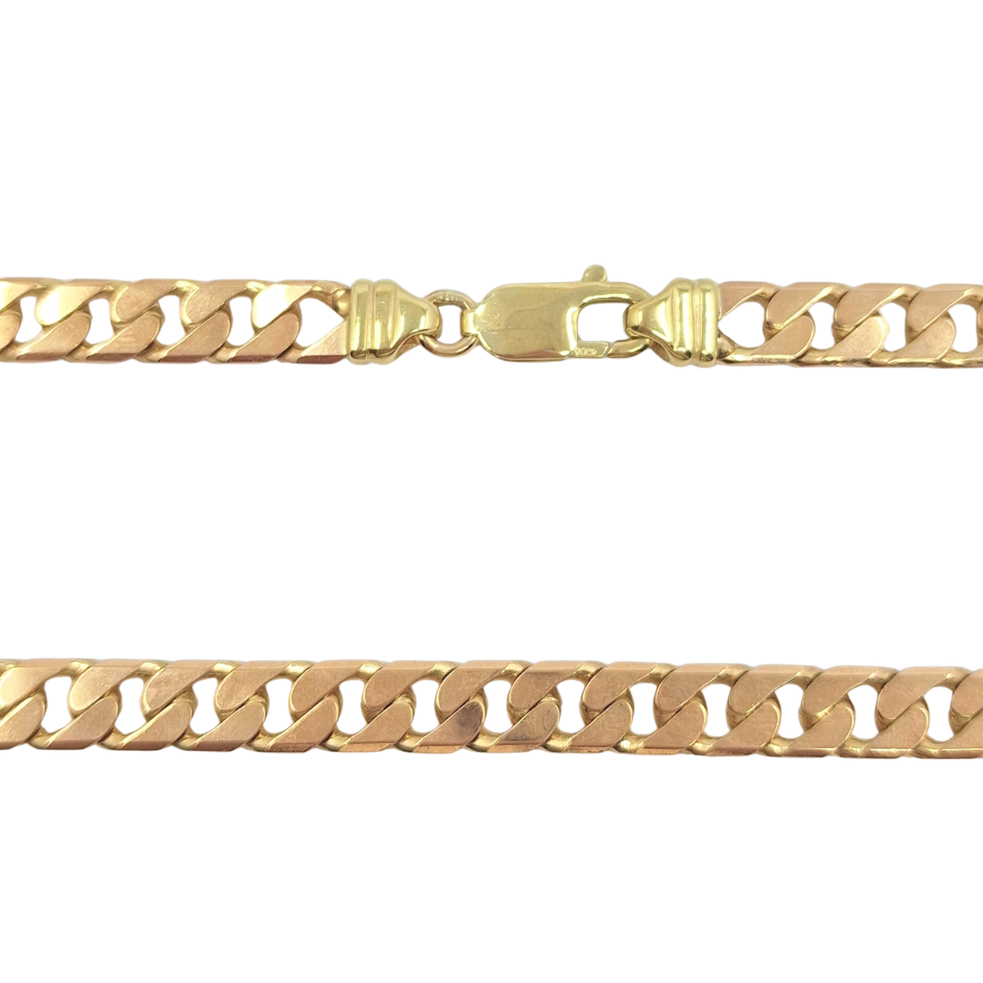9ct Yellow Gold Curb Chain 24"