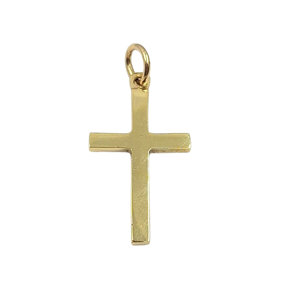 9ct Yellow Gold Cross Pendant