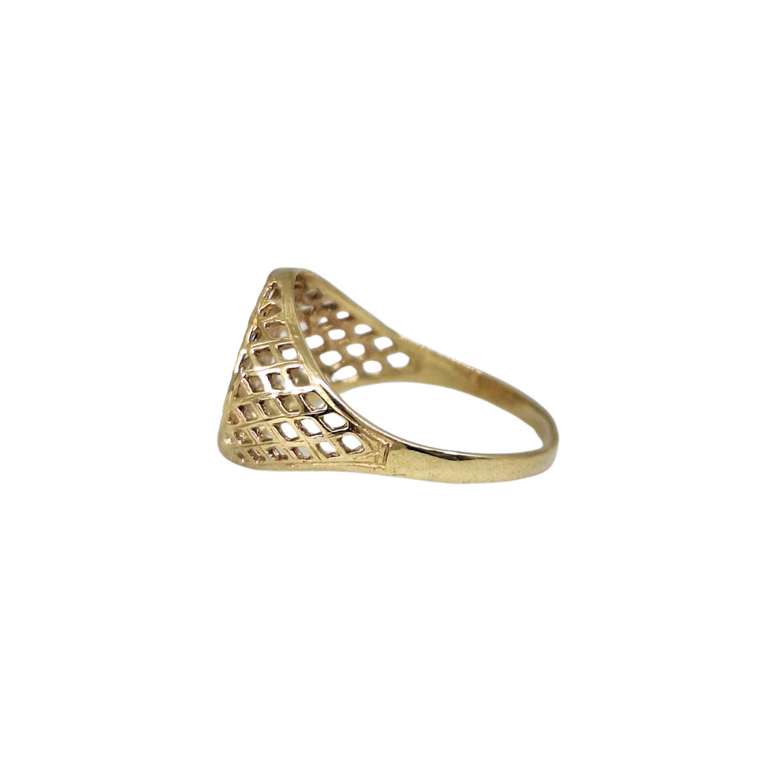9ct Yellow Gold St George Ring