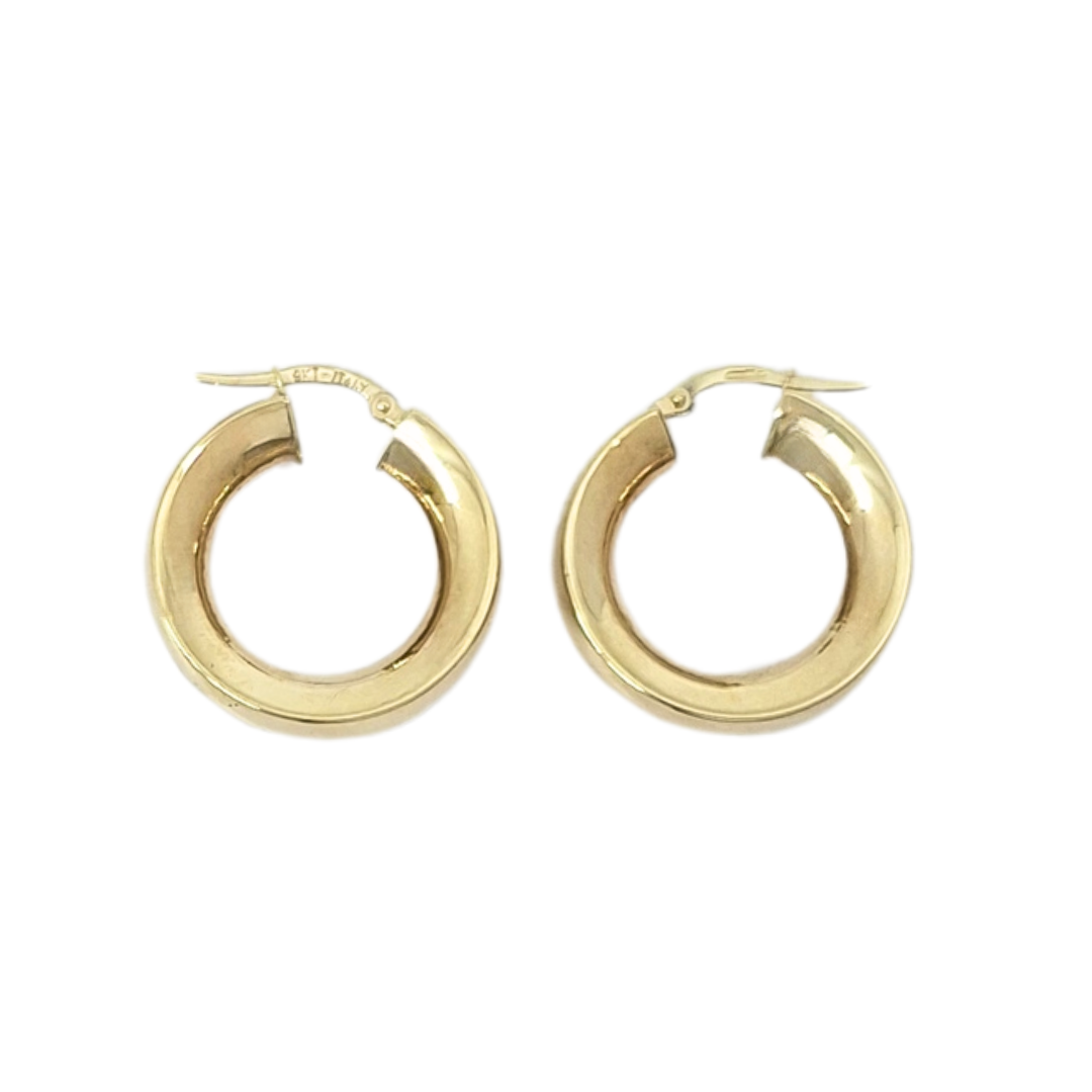 9ct Yellow Gold Hoops