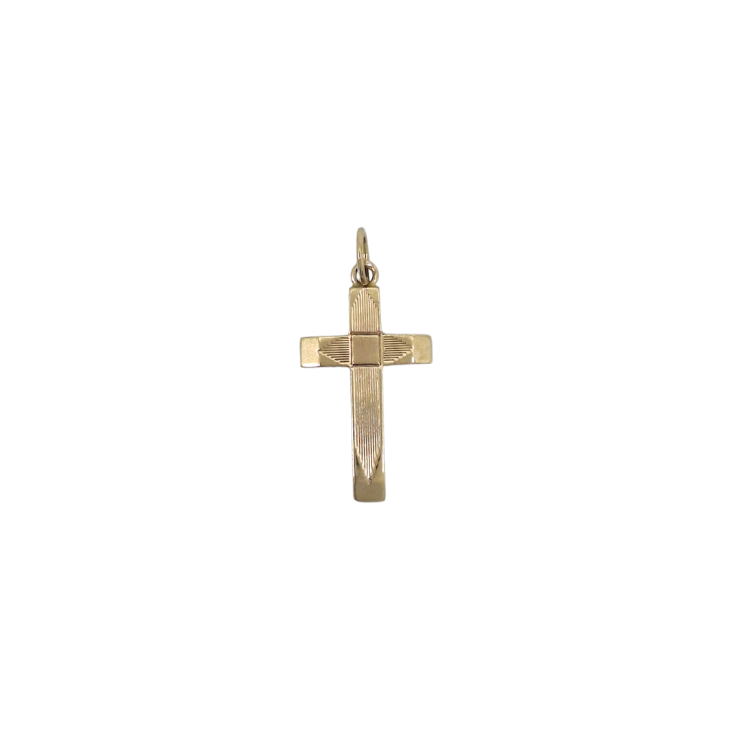 9ct Yellow Gold Cross