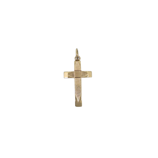 9ct Yellow Gold Cross