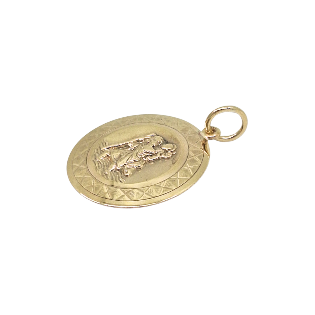 9ct Yellow Gold St Christopher