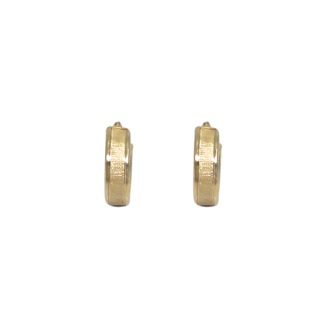 9ct Yellow Gold Hoop Earrings