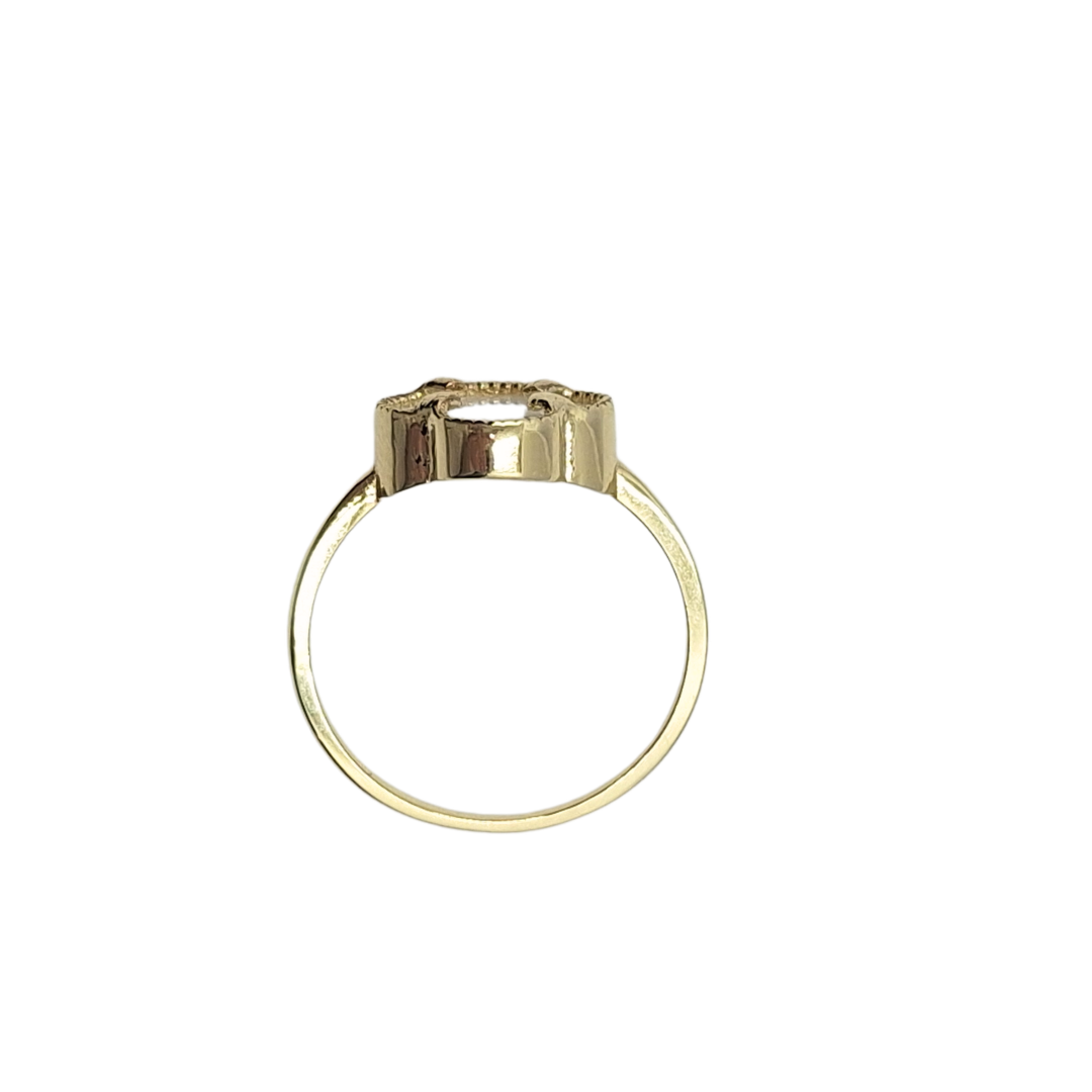 9ct Yellow Gold MOP Clover Ring