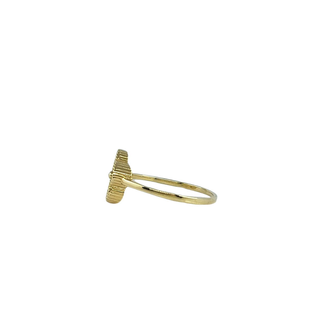 9ct Yellow Gold Clover Ring
