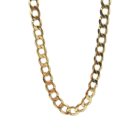 9ct Yellow Gold Curb Chain