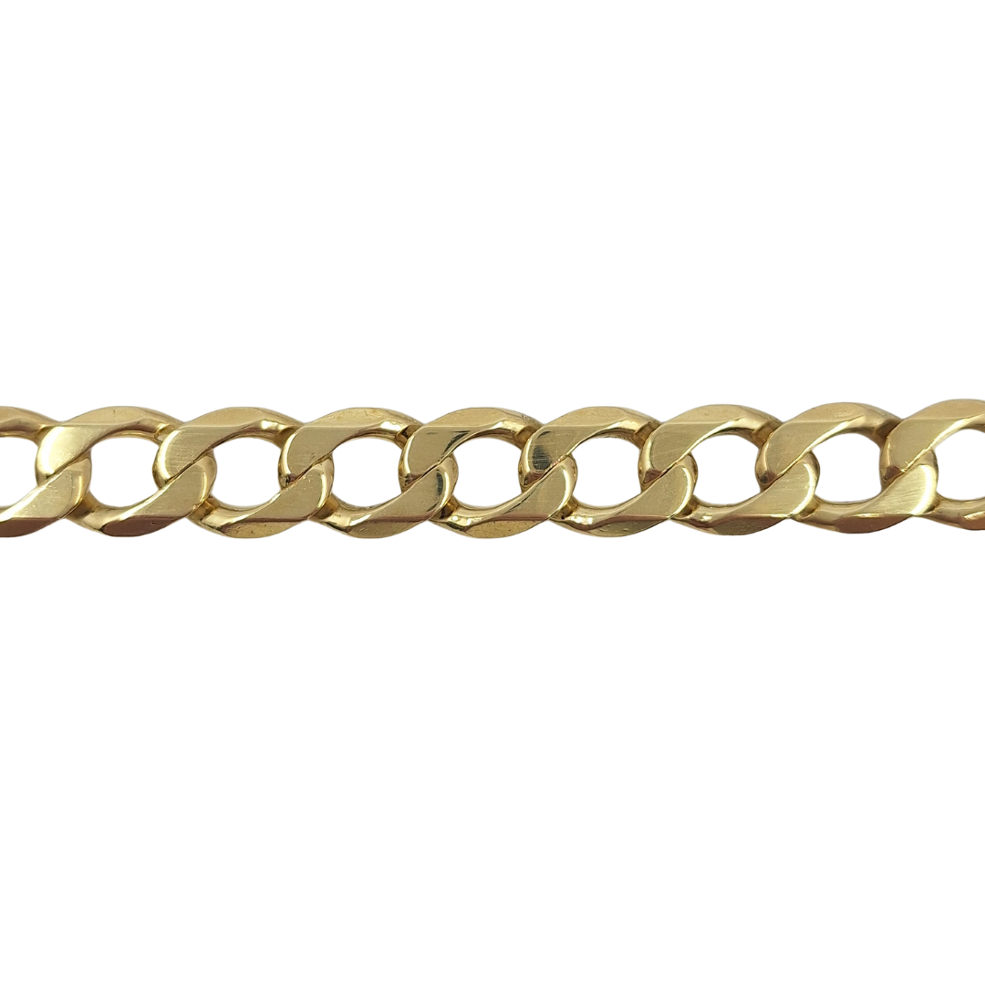 9ct Yellow Gold Curb Chain