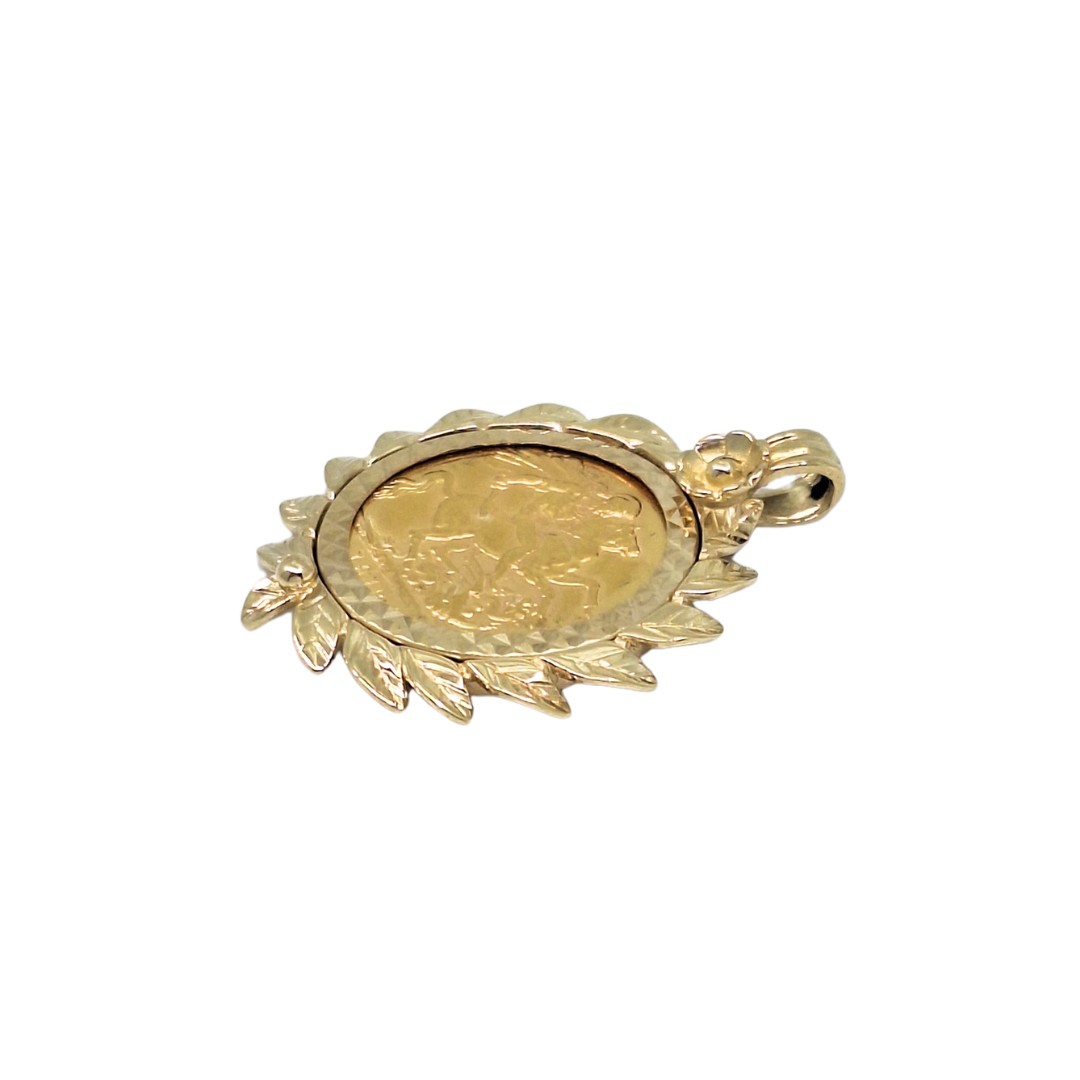 Full Sovereign Pendant 1912