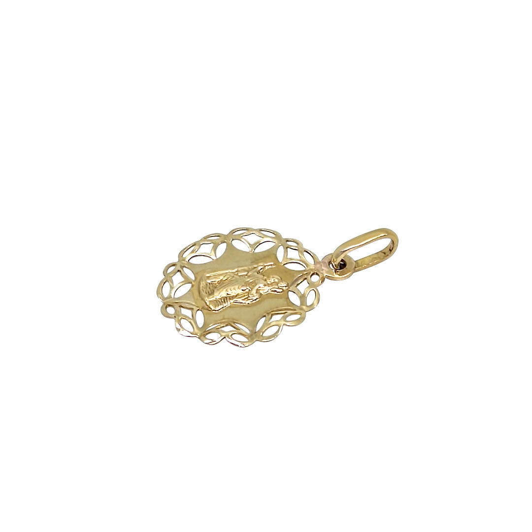 9ct Yellow Gold St Christopher