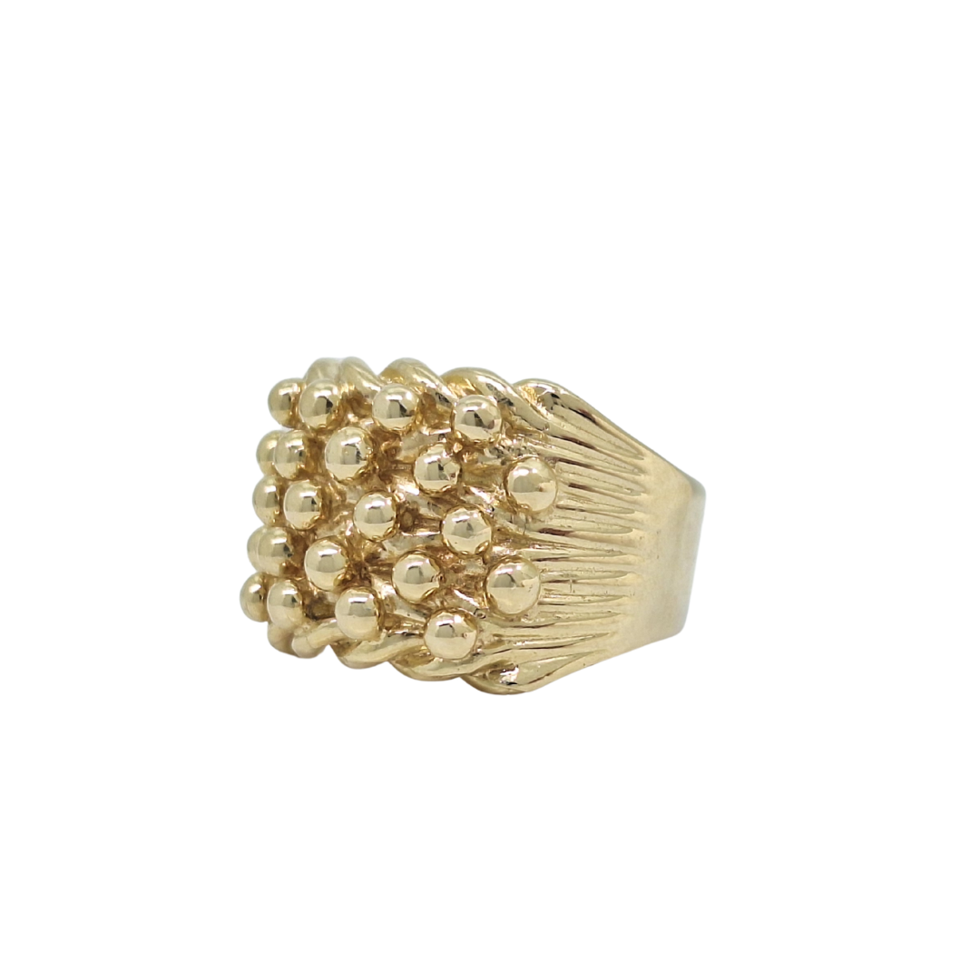 9ct Yellow Gold Keeper Ring