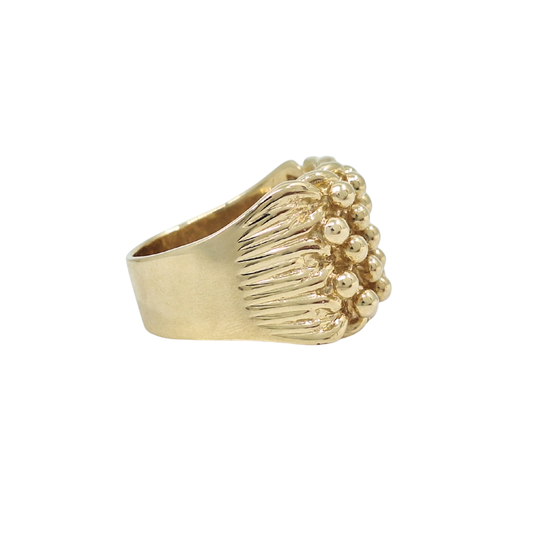 9ct Yellow Gold Keeper Ring