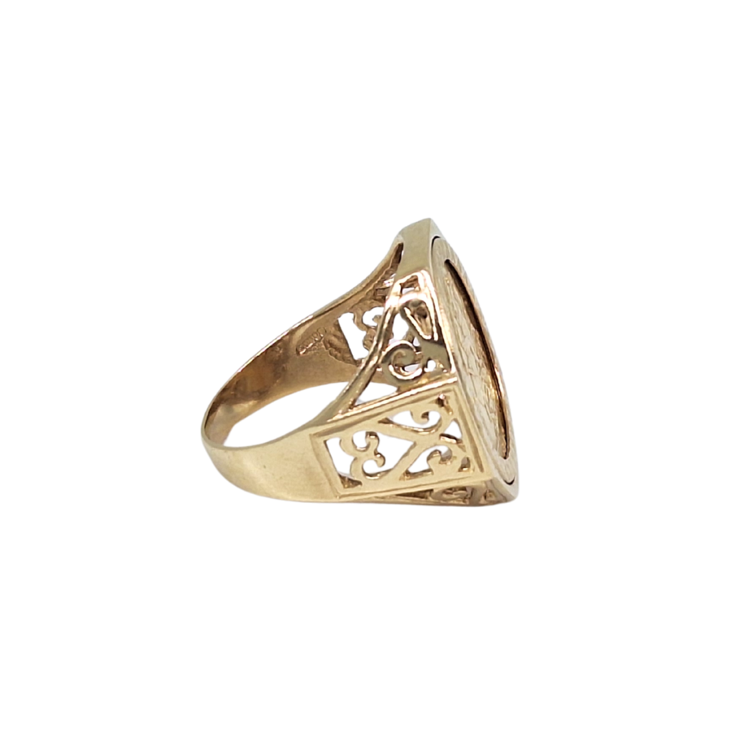 Half Sovereign Ring 1912