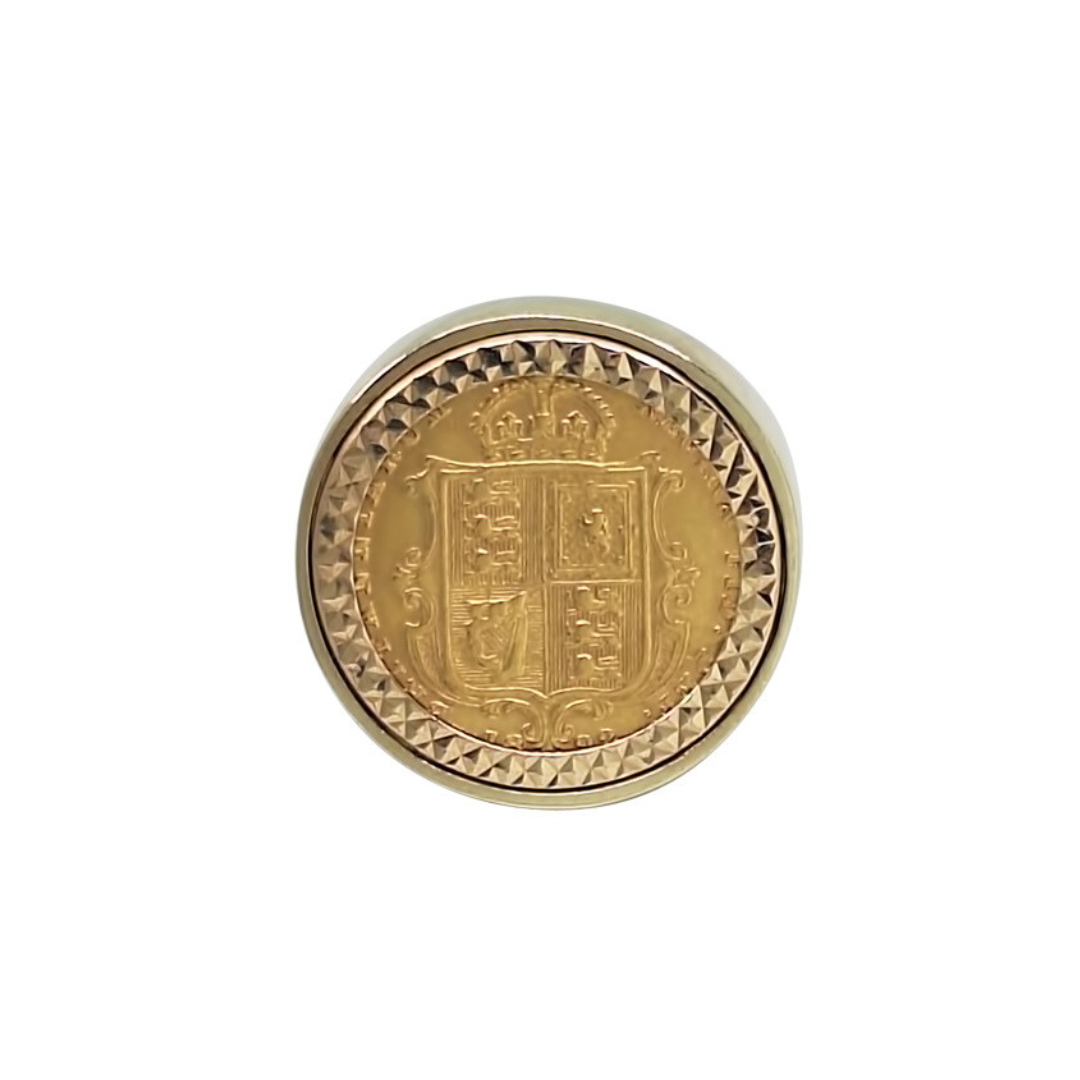 Half Sovereign Ring 1892