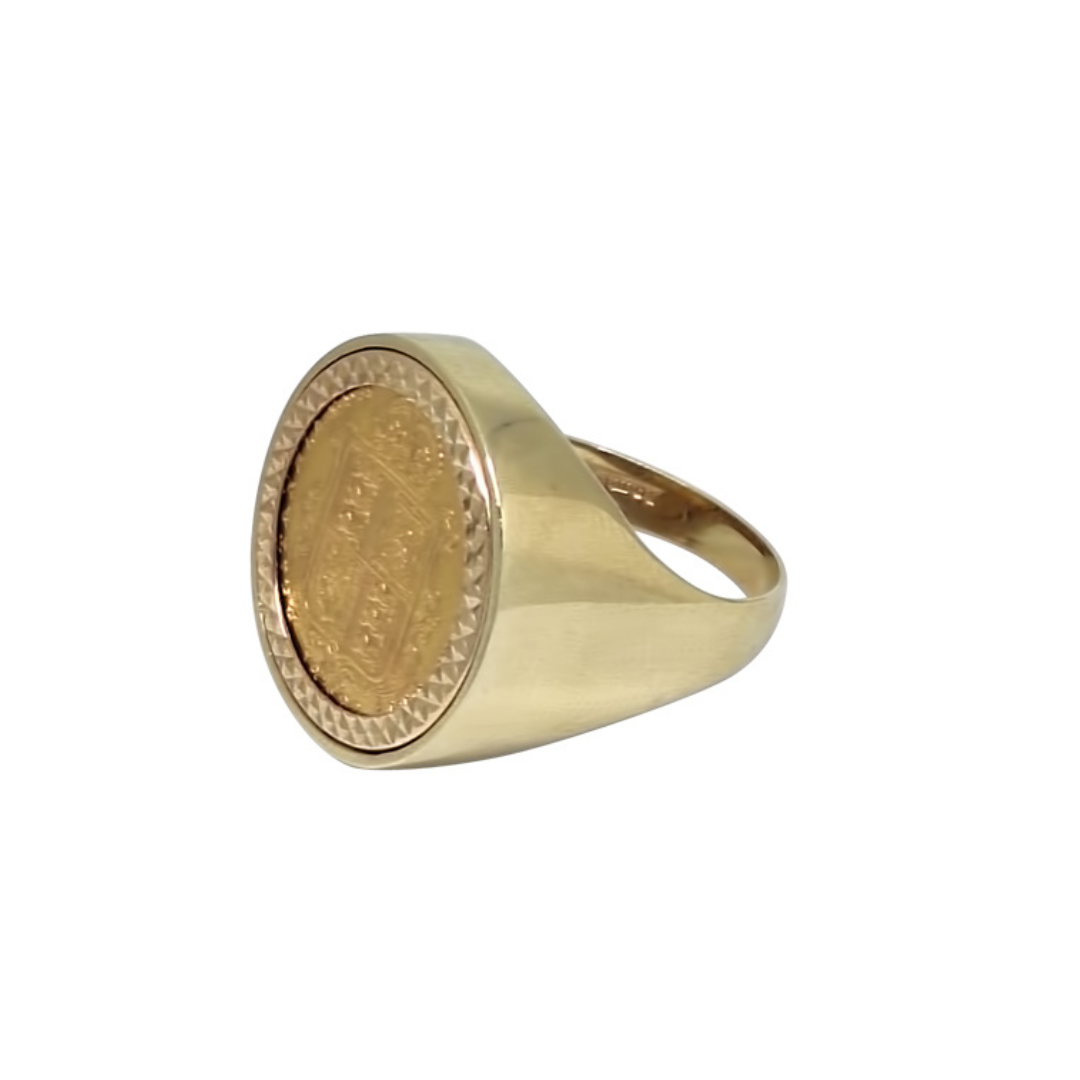 Half Sovereign Ring 1892