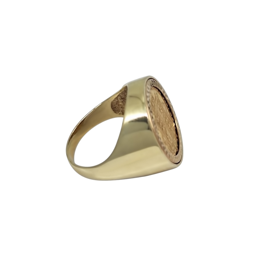 Half Sovereign Ring 1892