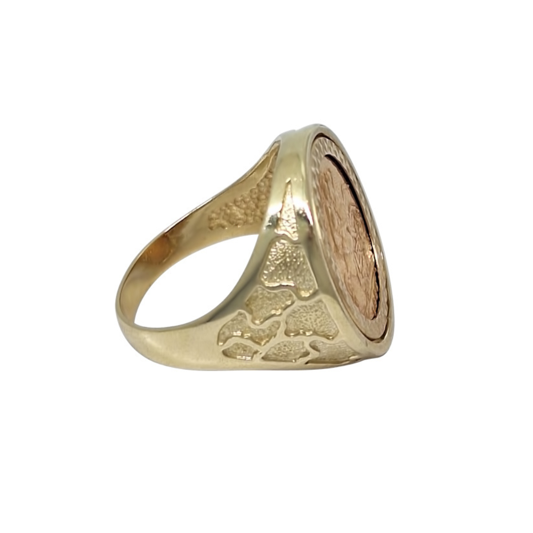 Half Sovereign Ring 1982