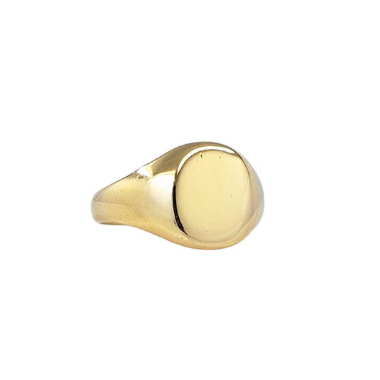 18ct Yellow Gold Signet Ring