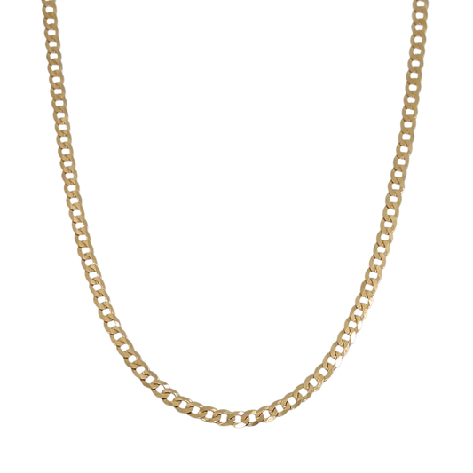 9ct Yellow Gold Curb Chain30"