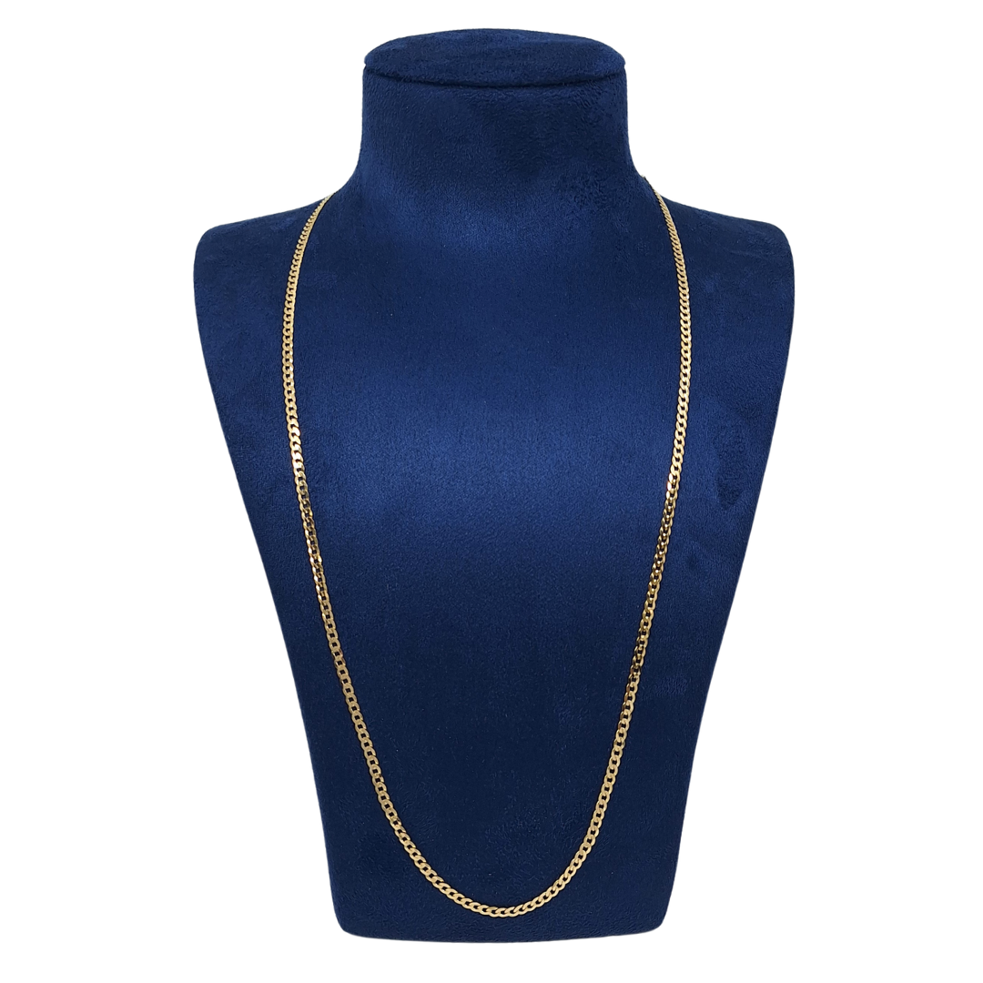 9ct Yellow Gold Curb Chain30"