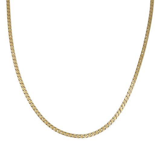 18ct Yellow Gold Link Chain 18"