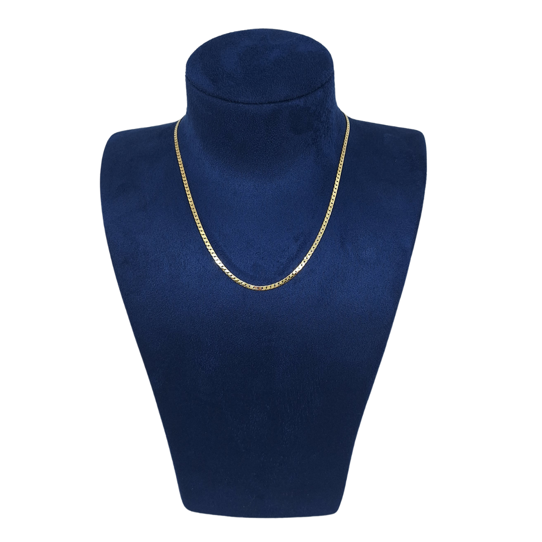 18ct Yellow Gold Link Chain 18"