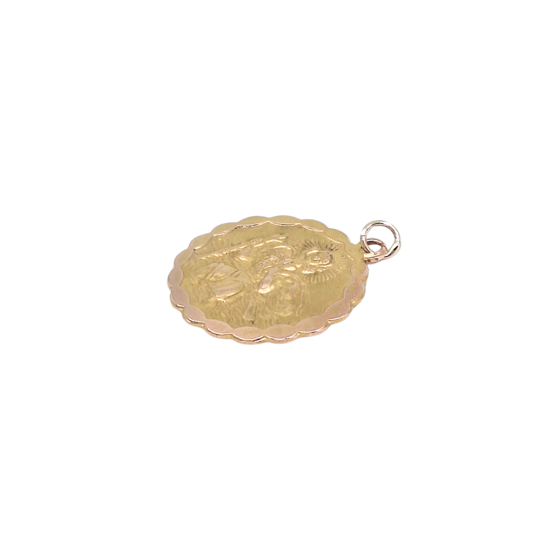9ct Yellow Gold St Christopher