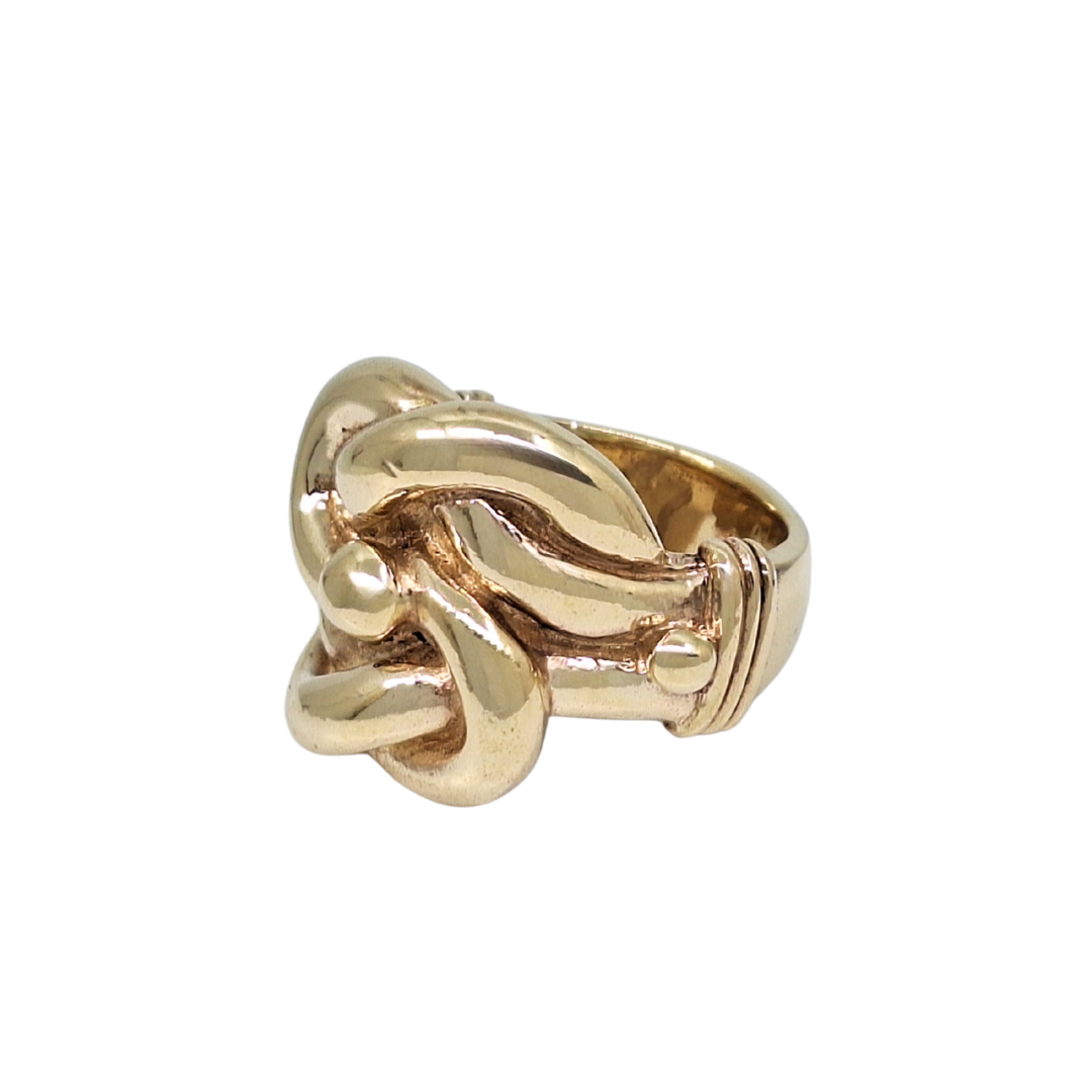 9ct Yellow Gold Knot Ring