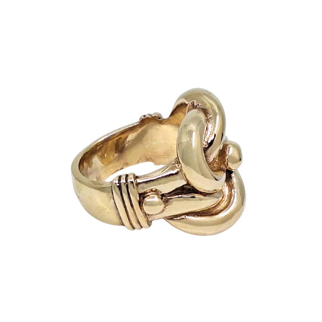 9ct Yellow Gold Knot Ring