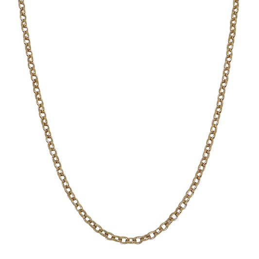 9ct Yellow Gold Belcher Chain 24"
