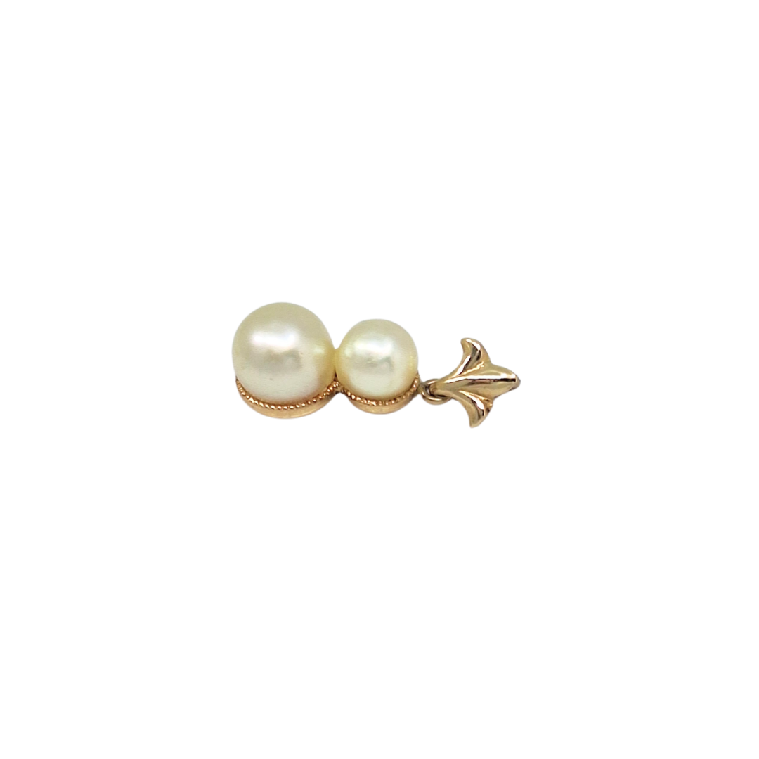 9ct Yellow Gold Pearl Pendant