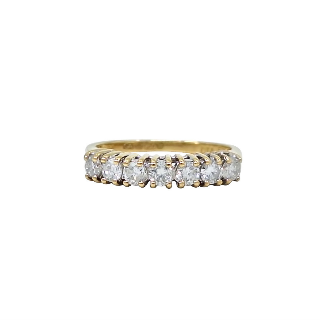 18ct Yellow Gold Diamond Eternity Ring 0.50ct