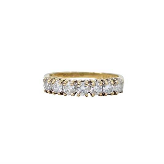 18ct Yellow Gold Diamond Eternity Ring 0.50ct