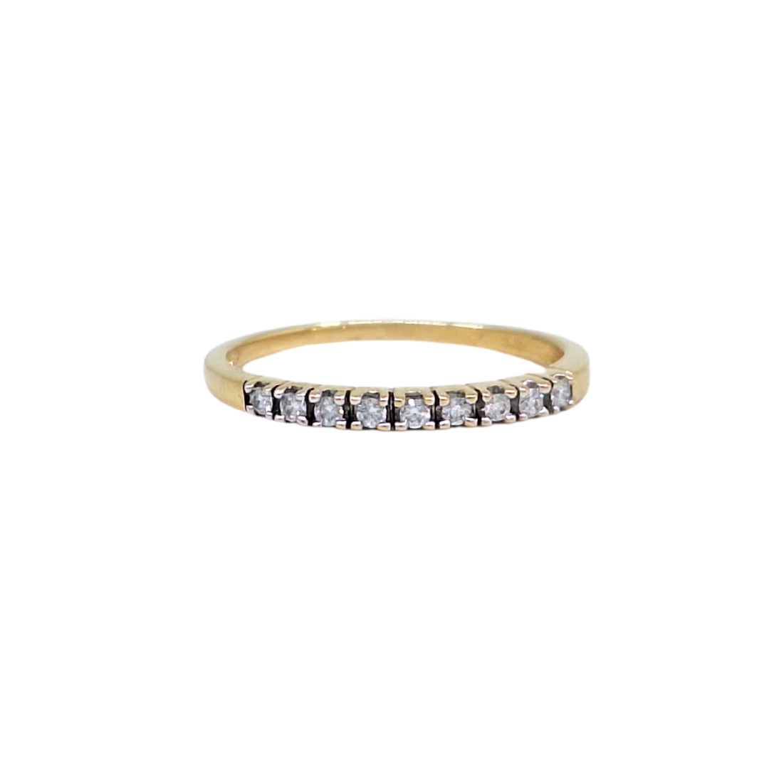 18ct Yellow Gold Diamond Eternity Ring