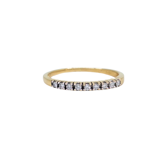 18ct Yellow Gold Diamond Eternity Ring