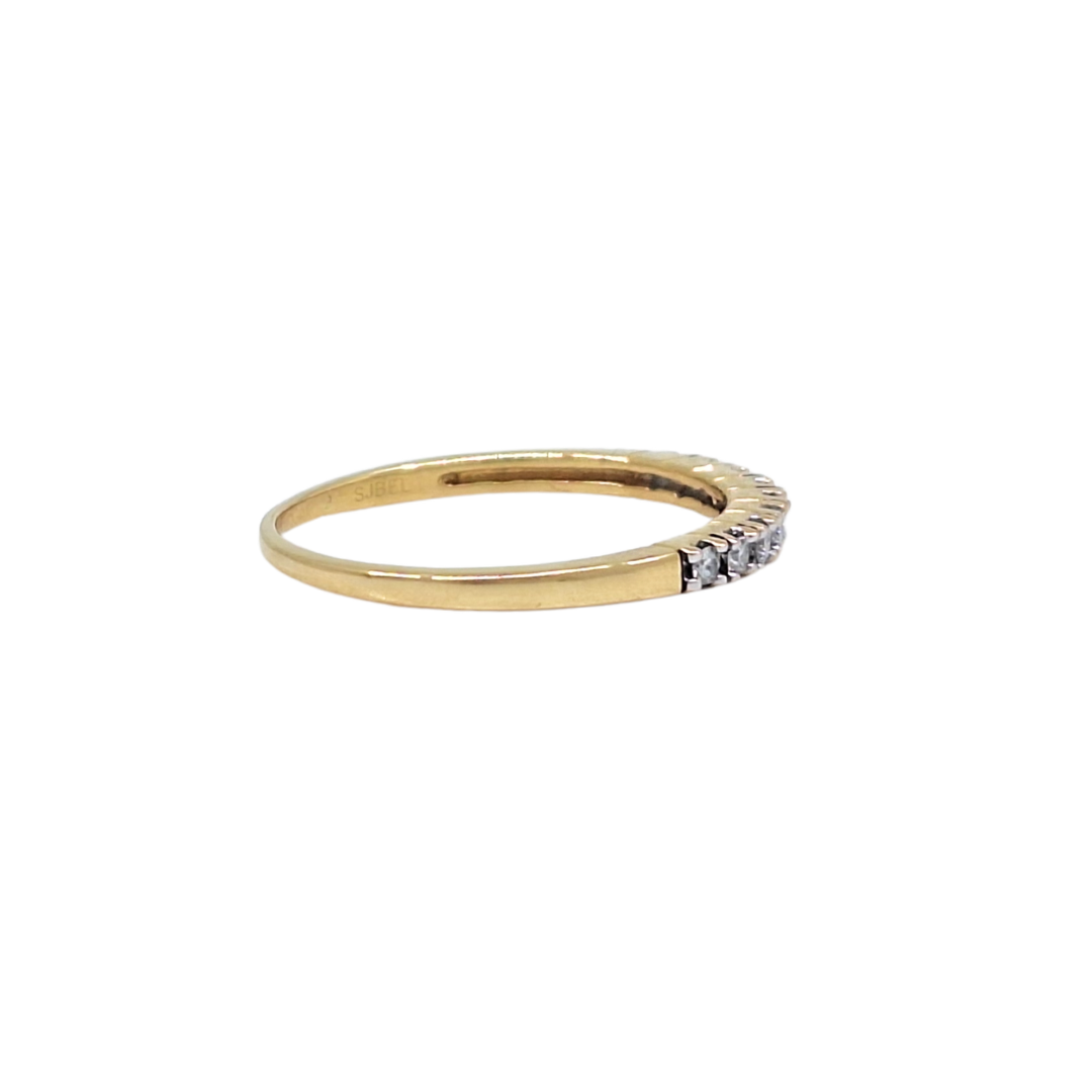 18ct Yellow Gold Diamond Eternity Ring