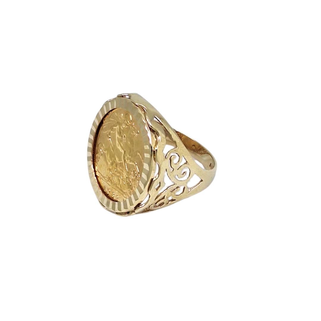 Half Sovereign Ring 1982