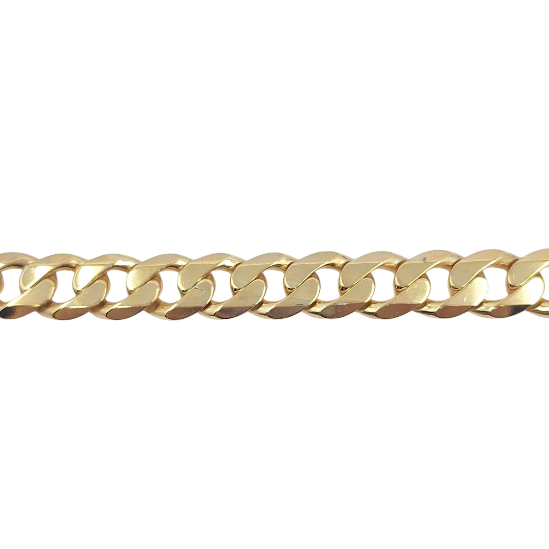 9ct Yellow Gold Curb Bracelet