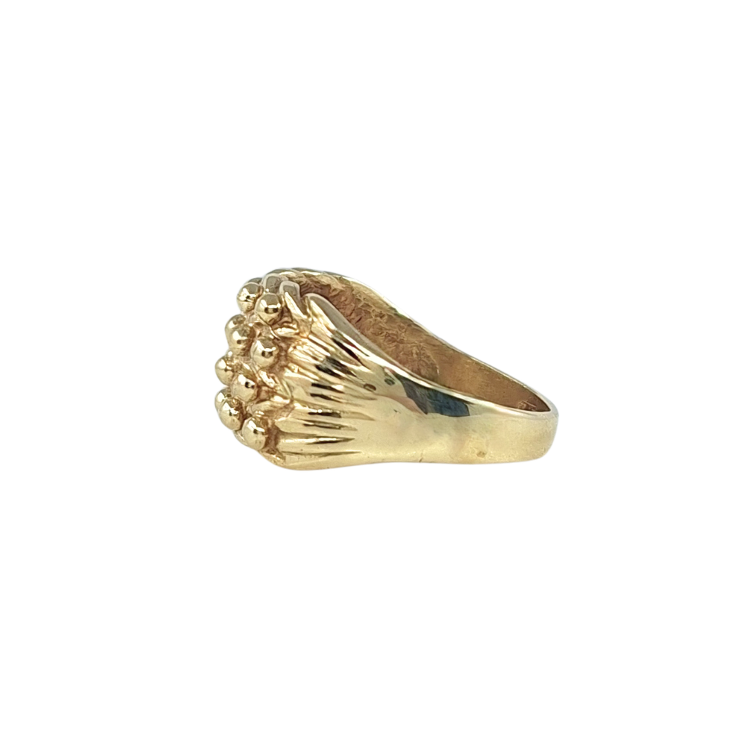 9ct Yellow Gold Keeper Ring