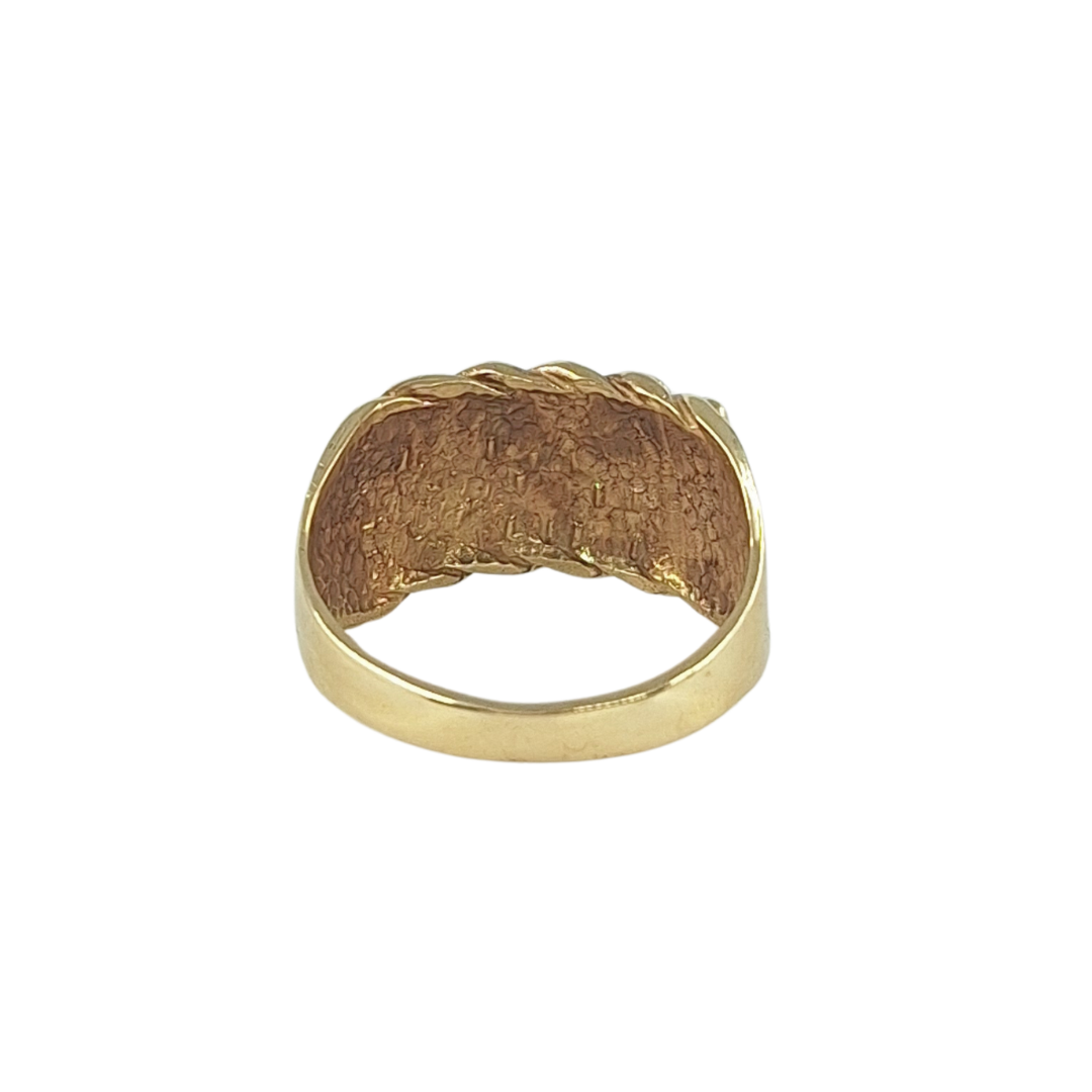 9ct Yellow Gold Keeper Ring