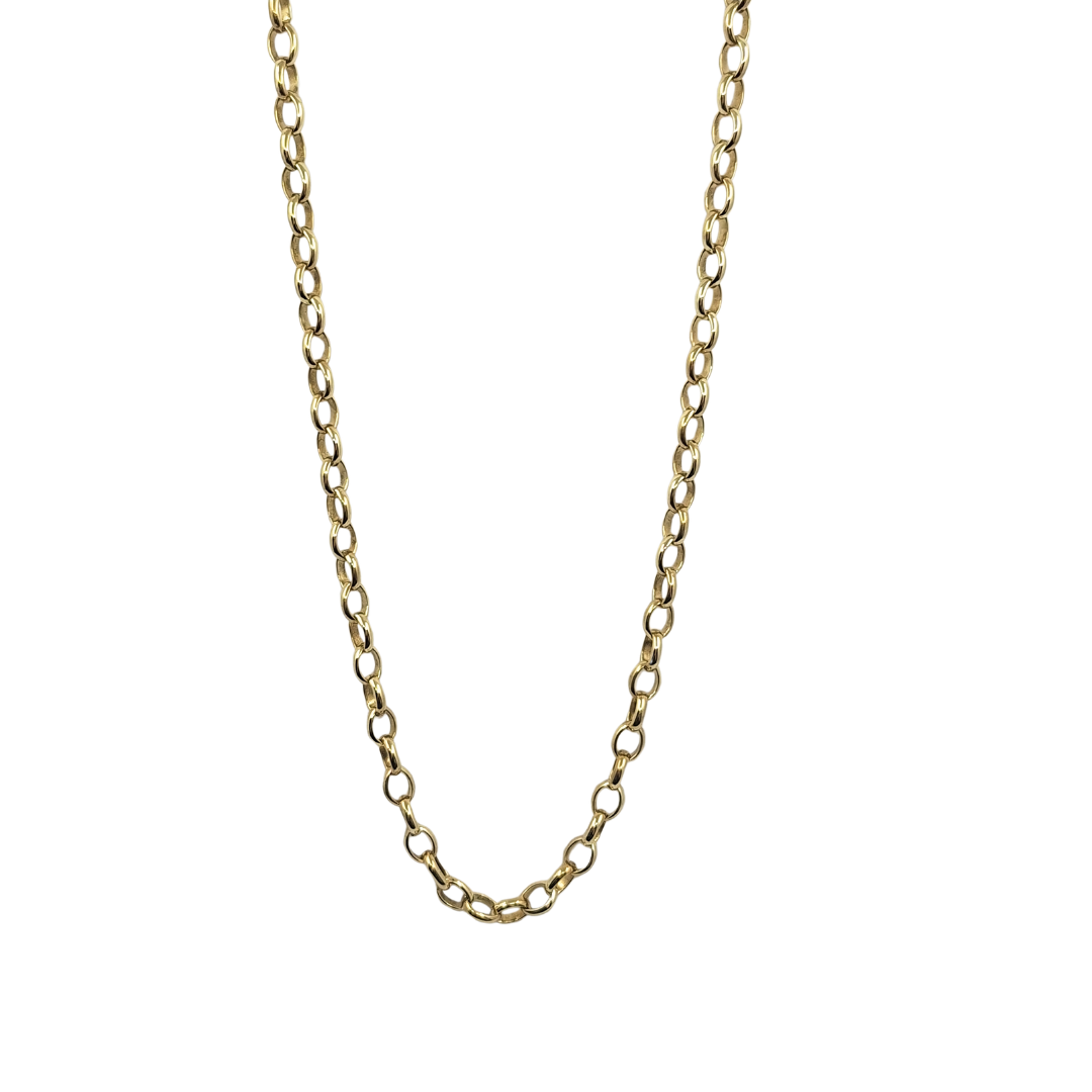 9ct Yellow Gold Belcher Chain 26"