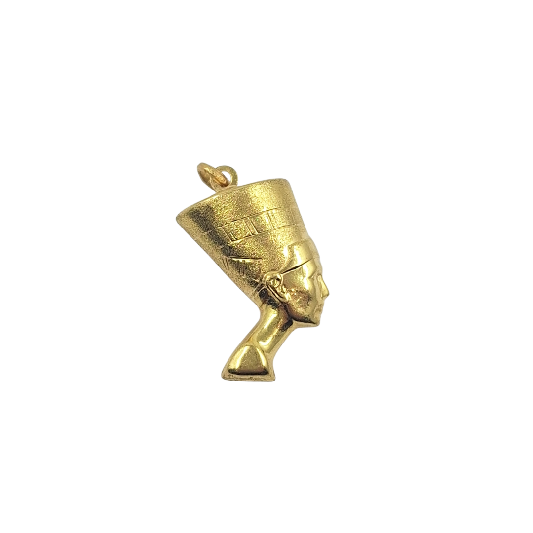 9ct Yellow Gold Nefertiti Pendant
