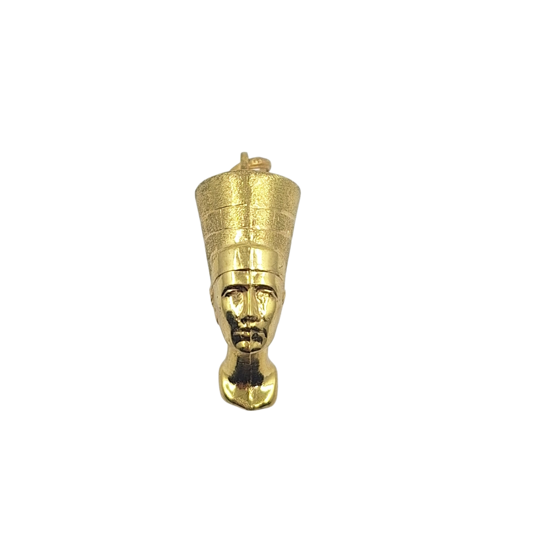9ct Yellow Gold Nefertiti Pendant