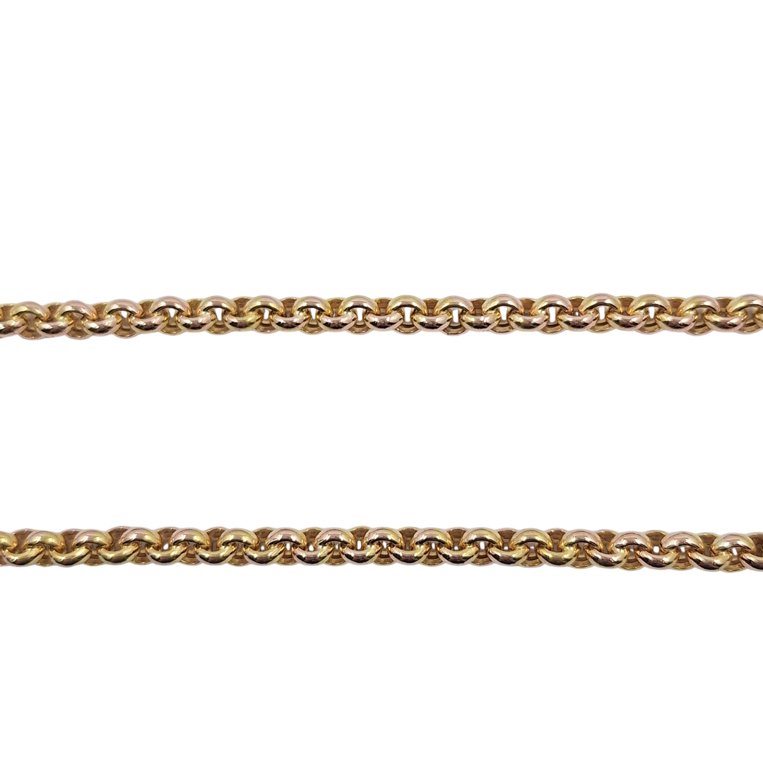 9ct Yellow Gold 20" Belcher Chain