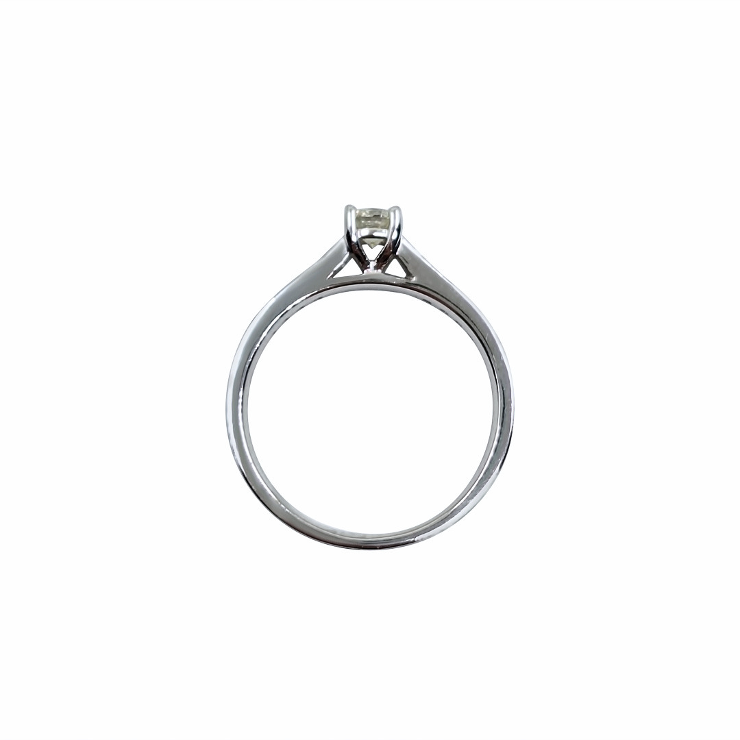 18ct White Gold Diamond Solitaire Ring 0.25ct