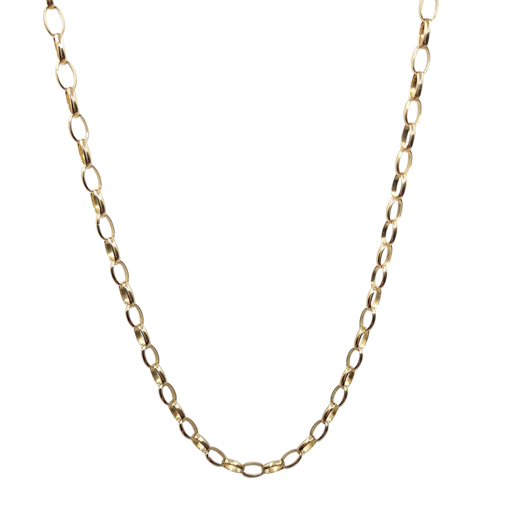 9ct Yellow Gold Belcher Chain 26"