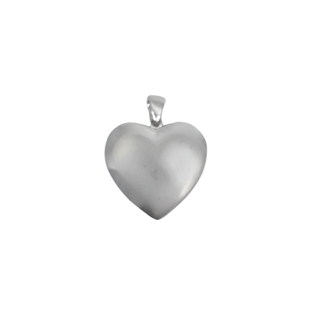 Silver CZ Set Locket
