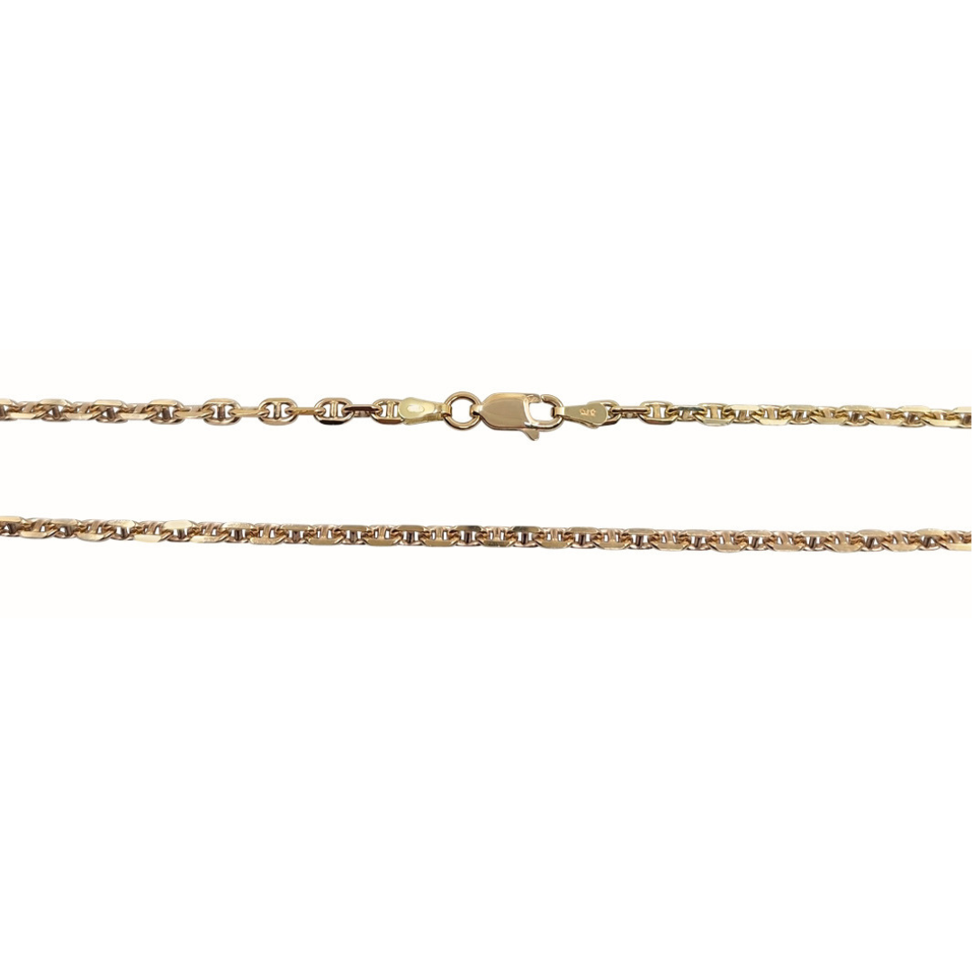 9ct Yellow Gold Marine Link Chain 28"